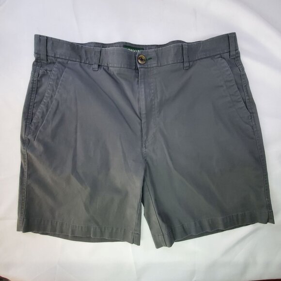 Orvis Shorts Mens 40 Chino Flat Front Casual Hiking Outdoor Beach Active - Picture 7 of 9